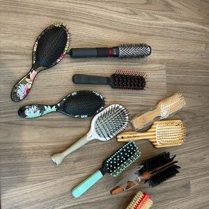 New hair brushes